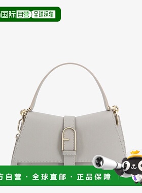 香港直邮FURLA 芙拉 女士 BROWN LEATHER FLOW BAG 包袋 WB00996B