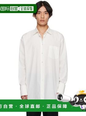 香港直邮The Row 男士 白色 Miller 衬衫 970W4266