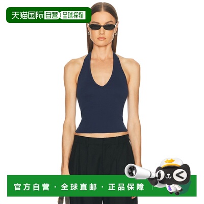 香港直邮NILI LOTAN 女士 Britt 挂脖上衣 13047K156性感吊带