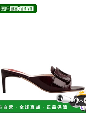 1h可退 香港直邮Roger Vivier Viv' Canard 高跟凉鞋 RVW77842590