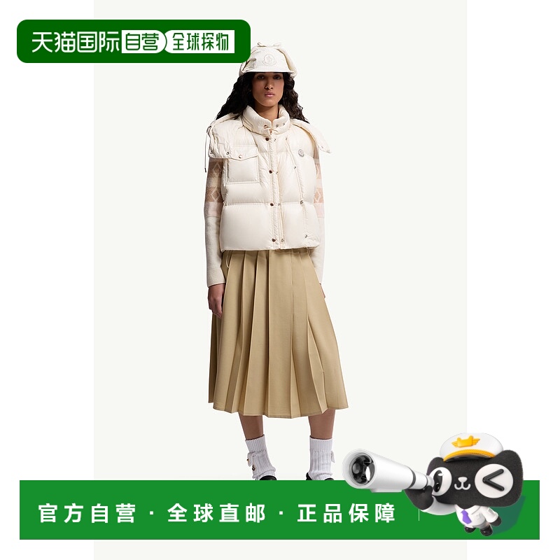 欧洲直邮MONCLER (2025) Pario 连帽无袖羽绒服
