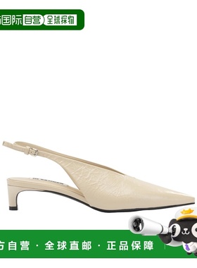香港直邮Jil Sander 露后跟高跟凉鞋 J15WP0128-P7589