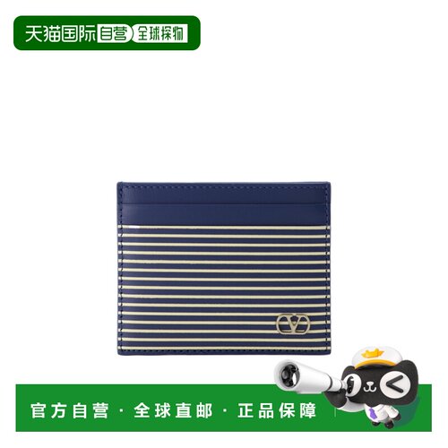 1h可退 香港直邮VALENTINO 男士钱包 YP0AP4QWCD7Q CO 蓝色 VLogo