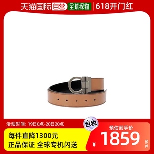 678647 双面logo扣饰皮带 Ferragamo 香港直邮Salvatore