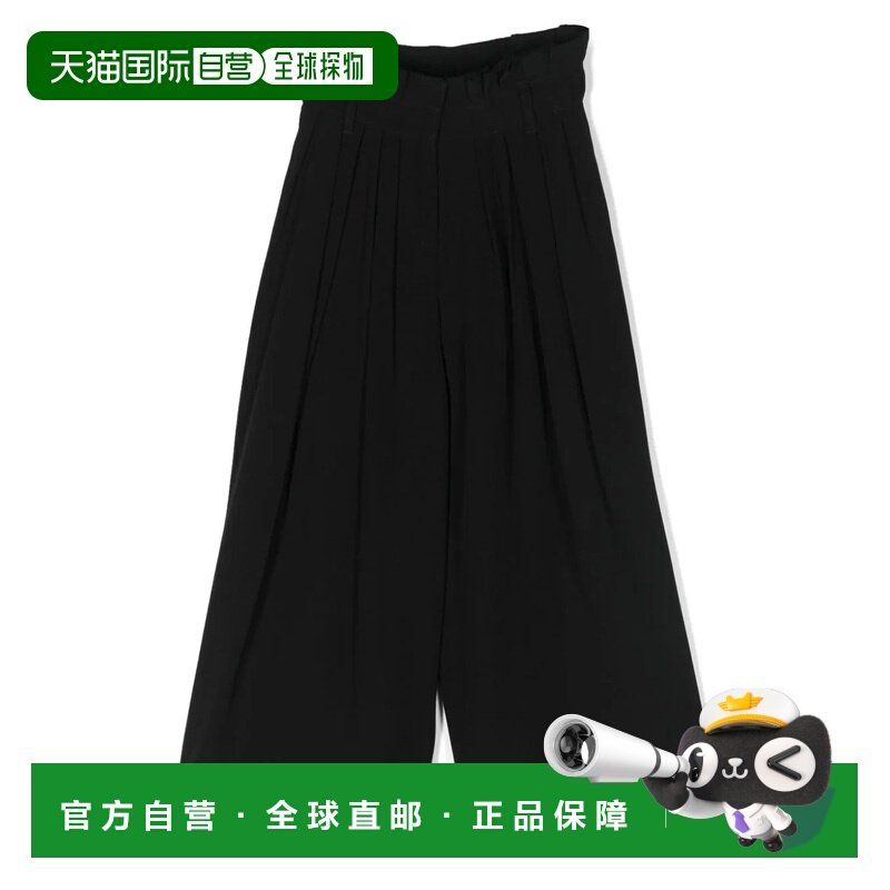 1h可退 香港直邮Balmain 巴尔曼 女童 阔腿裤装童装 BU6B30K0175,童装/婴儿装/亲子装,裤子,淘宝优惠券,粉丝福利购,淘宝优惠卷