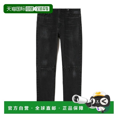 香港直邮Undercover 徽标牛仔裤 UC1C4503BLACK