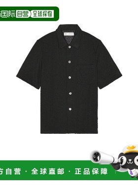 香港直邮Our Legacy 男士 方形短袖衬衫 M2202BB black黑色 舒适