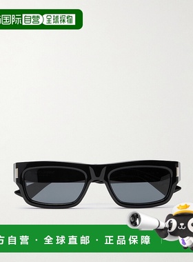 1h可退 香港直邮Saint Laurent 圣罗兰 男士 矩形框醋纤太阳眼镜