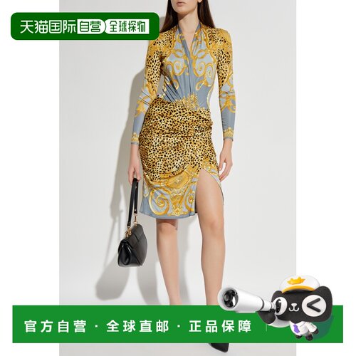 1h可退 香港直邮VERSACE 女士半身裙 10221231A162515E700 AW2025
