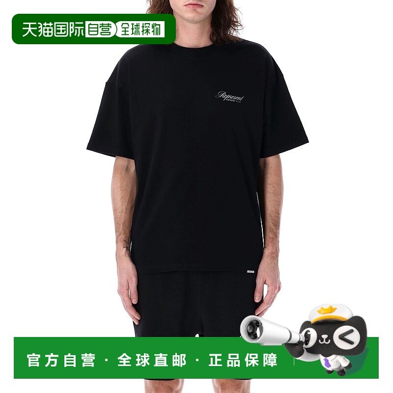 香港直邮Represent 男士 Owners Club Script T恤 OCM41201001