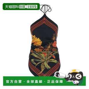 1h可退 香港直邮Blumarine 蓝色情人 女士 Closure 多色全幅印花