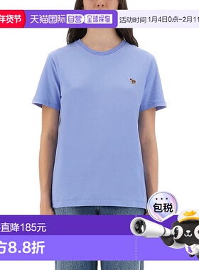 1h可退 香港直邮Paul Smith 女士 带Logo拼缀T恤 W2RG799EP184643