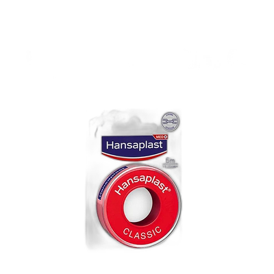 欧洲直邮Hansaplast汉莎加固手撕绷带卷1卷（5m*1.25cm）/盒