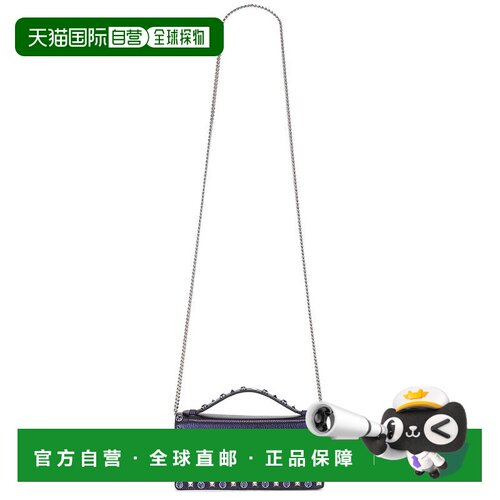 美国直邮valentino 华伦天奴 女士 铆钉有肩带钱包 8W0P0AK2LEW