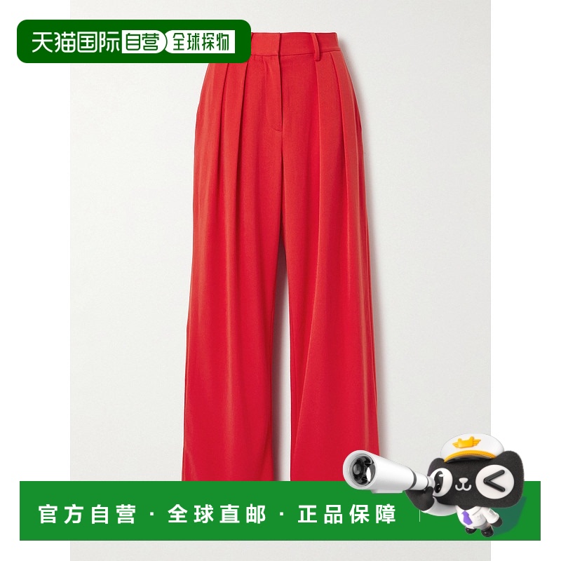 1h可退 香港直邮Staud 女士 长裤 R24P4100ST red红色 舒适时尚