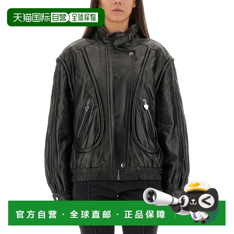 香港直邮ISABEL MARANT 女士皮衣 VE0571FAC4B01I01BK AW2025