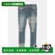 Distressed Skinny Jeans Indigo 牛仔裤