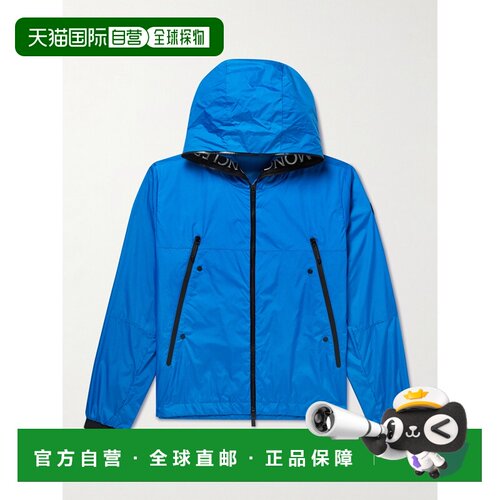 香港直邮Moncler 盟可睐 男士 Junichi Logo-Appliqued Shell 连