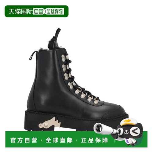香港直邮off-white 女士 脚踝靴 black黑色 舒适时尚
