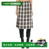 香港直邮Acne Izetta Studios 1h可退 艾克妮 女士 格纹半身裙