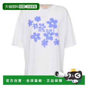 香港直邮Marni T恤 玛尼 短袖 THJET49P09USCX40 女士 1h可退