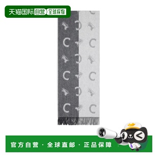 香港直邮Celine 羊毛和羊绒混纺围巾 AA0GN2T09.