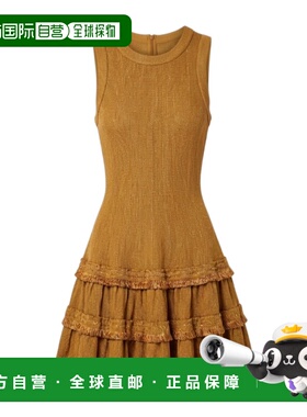 香港直邮Alaia 荷叶边连衣裙 5E9RD53CM172