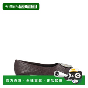 香港直邮Tory Burch 托里 伯奇 女士 芭蕾舞鞋 brown棕色 舒适时