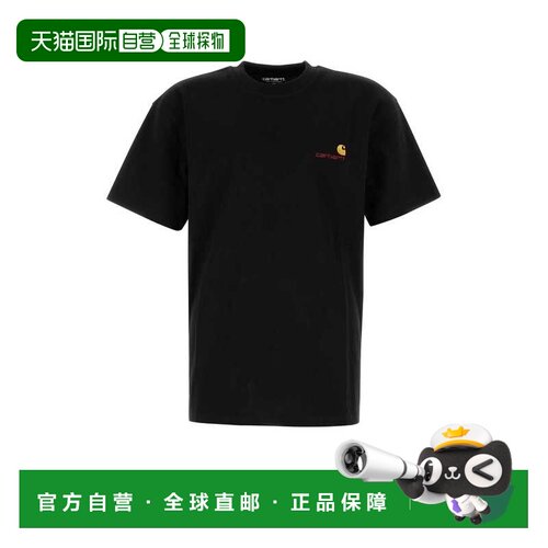 1h可退 香港直邮CARHARTT WIP 男士T恤 I02995689XX-2 AW2026 黑