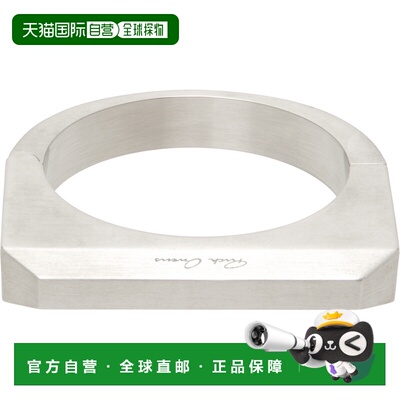 1h可退 香港直邮rick owens 瑞克 欧文斯 男士 Beveled 手镯 RJ00