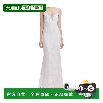 1h可退 香港直邮SELF-PORTRAIT 女士连衣裙 PF25090XW AW2025 白