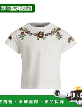 1h可退 香港直邮Etro 艾特罗 女童 t-shirt/top T恤童装 GU8A51KJ