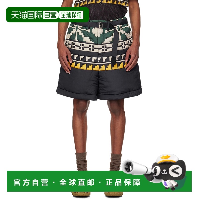 香港直邮Sacai 图案短裤 2403507M