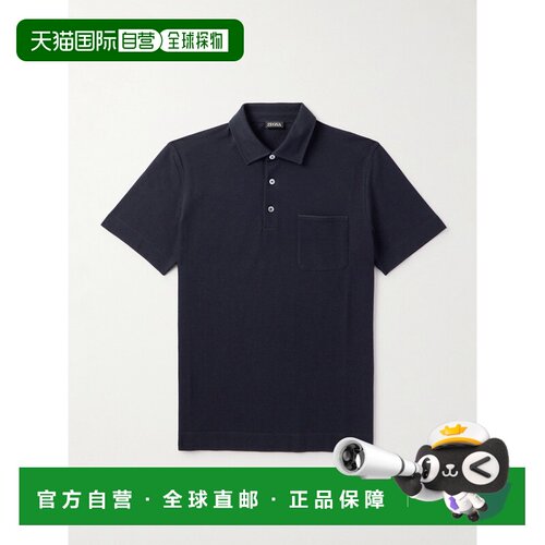 1h可退 美国直邮zegna 杰尼亚 男士 短袖Polo衫 UF392A9F752