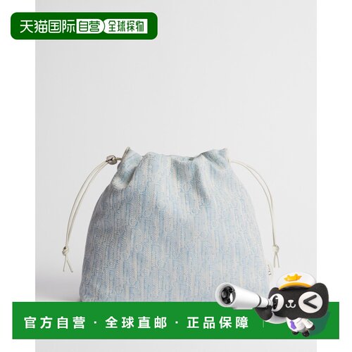 自营欧洲直邮Dior迪奥 ravel女士Dior Oblique Washed提花帆布手
