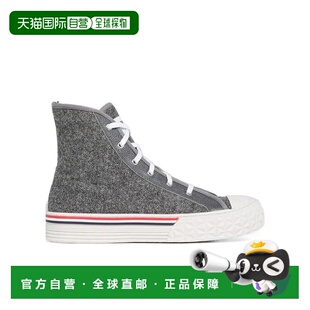 香港直邮Thom Browne 多尼戈尔花呢学院高帮运动鞋 FFD117A05385
