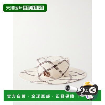 1h可退 美国直邮Ruslan Baginskiy 女士 条纹草编帽 CNT03609PSTR