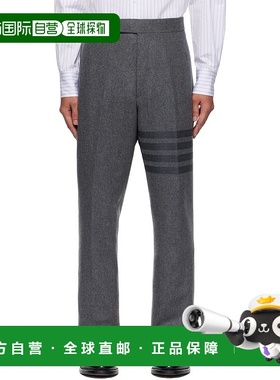 1h可退 香港直邮Thom Browne 汤姆 布朗 男士 灰色 Plain Weave 4