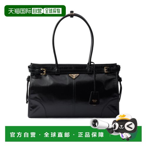 香港直邮PRADA 女士手提包 1BA4332CYRVMOMF0002 AW2026 黑色