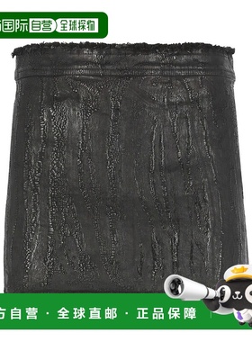 香港直邮Rick Owens 拉链半身裙 RO02D3337SBMT包臀裙a字裙