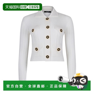 1h可退 香港直邮Balmain 巴尔曼 女士 长袖开衫 EF1KL150KI10