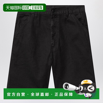 香港直邮CARHARTT WIP 男士 单及膝短裤 黑色休闲裤I031504CO89GD