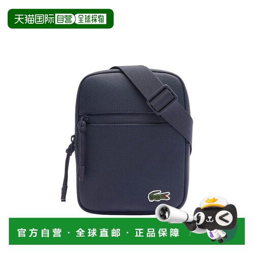 香港直邮LACOSTE 男士斜挎包 NH3307P88 AW2024 蓝支付后1h可退