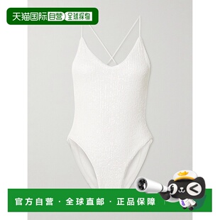 香港直邮NORMA KAMALI 诺玛 卡玛丽 女士 露背珠片泳衣 ST125XSQ2