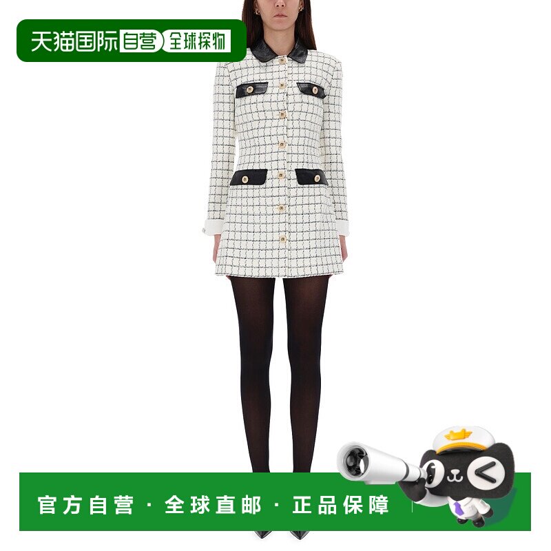 1h可退 香港直邮Self-Portrait 女士 长袖迷你连衣裙 AW25063SCCR