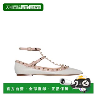 香港直邮Valentino Rockstud 平底鞋 UW2S0376VOD华伦天奴