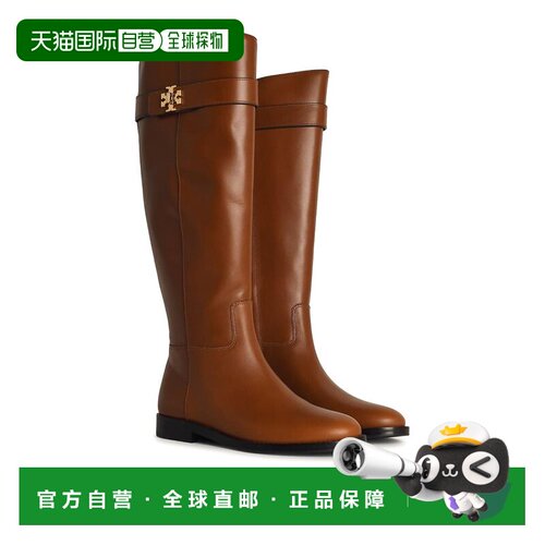 香港直邮TORY BURCH 女士高跟鞋 158798200 AW2024 棕色 Lock Rid