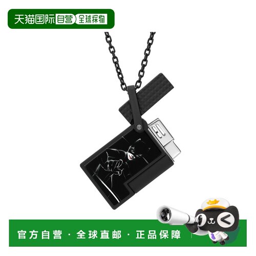 自营欧洲直邮S.T. Dupont都彭 lighter necklace黑色猫女打火机项