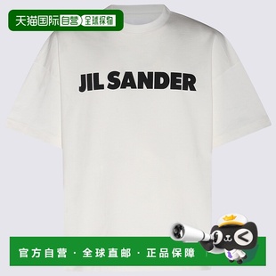 sander 休闲百搭时尚 女士 T恤短袖 单品上衣时髦 上装 欧洲直邮jil
