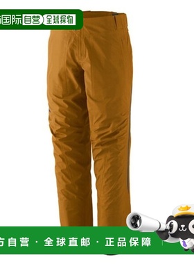 自营欧洲直邮PATAGONIA TRIOLET男士驼色再生聚酯运动登山长裤